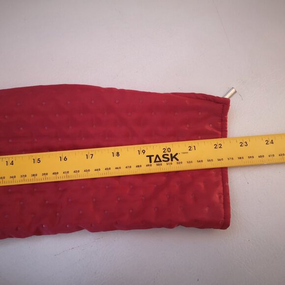 Talbots Petites Ladies Full Zip Size 8 Red Lightweight Jacket - Picture 9 of 10